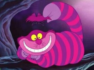 chat de Cheshire - Alice aux pays des merveilles