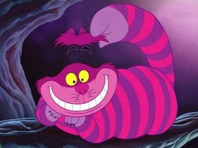 chat de Cheshire - Alice aux pays des merveilles